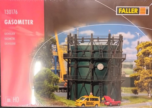 Faller 130176 gasometer ovp - faller, h0